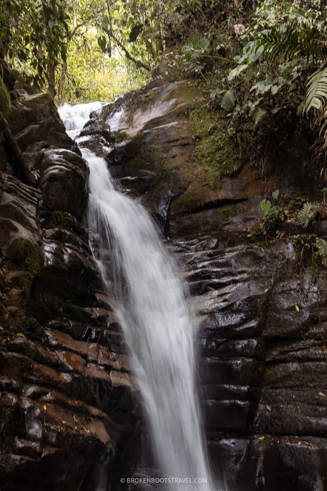 Waterfall at Santa Rita la Cascada Nature Reserve