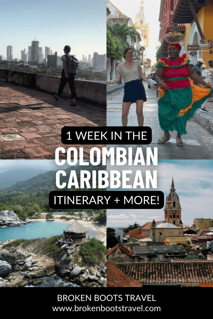 1 Week Colombia Itinerary Caribbean Coast