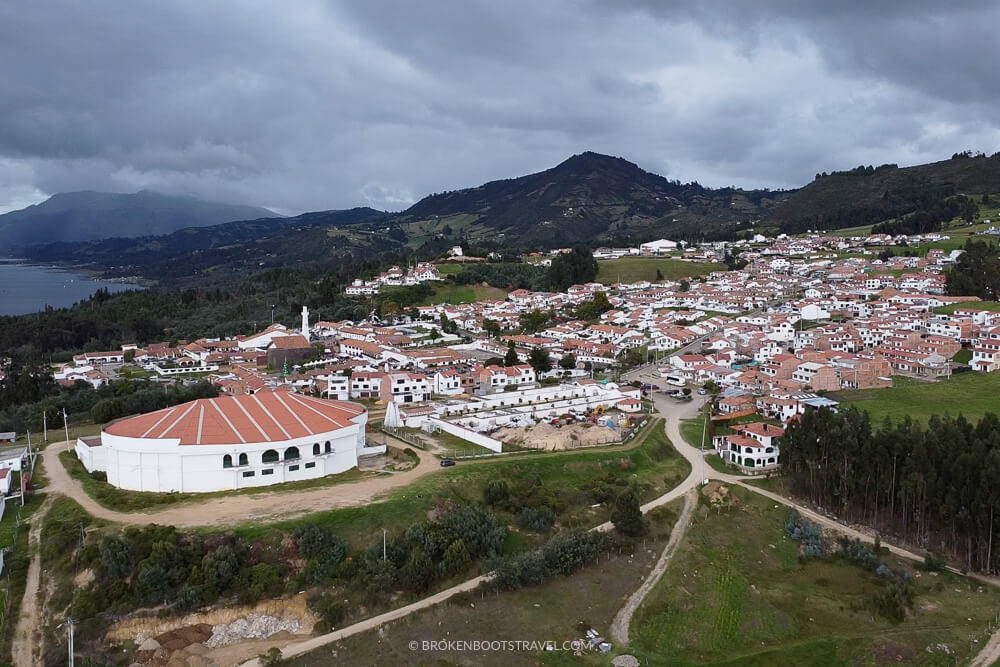 Town of Guatavita Colombia 