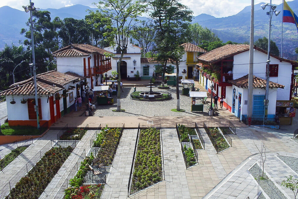 Pueblo Paisa Medellin Colombia 