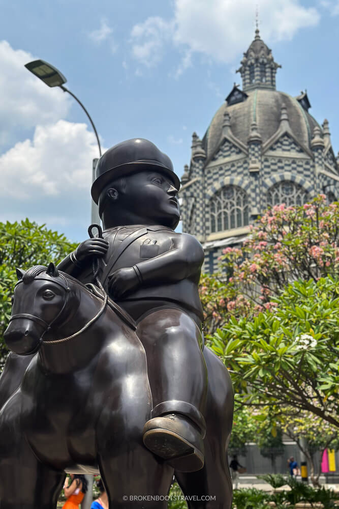 Plaza Botero Medellin Colombia