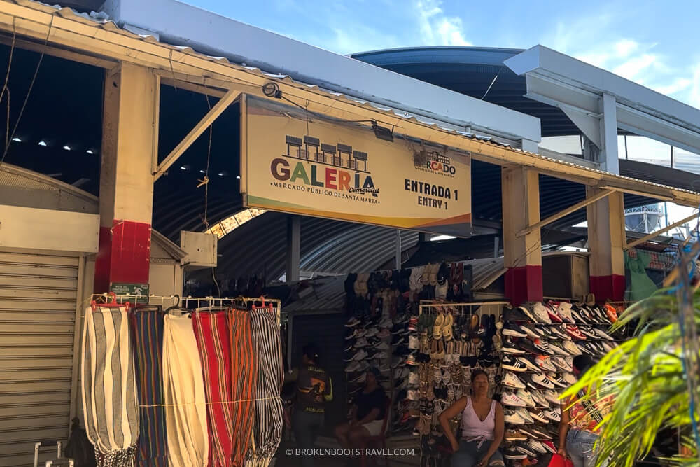 Mercado Publico de Santa Marta Colombia