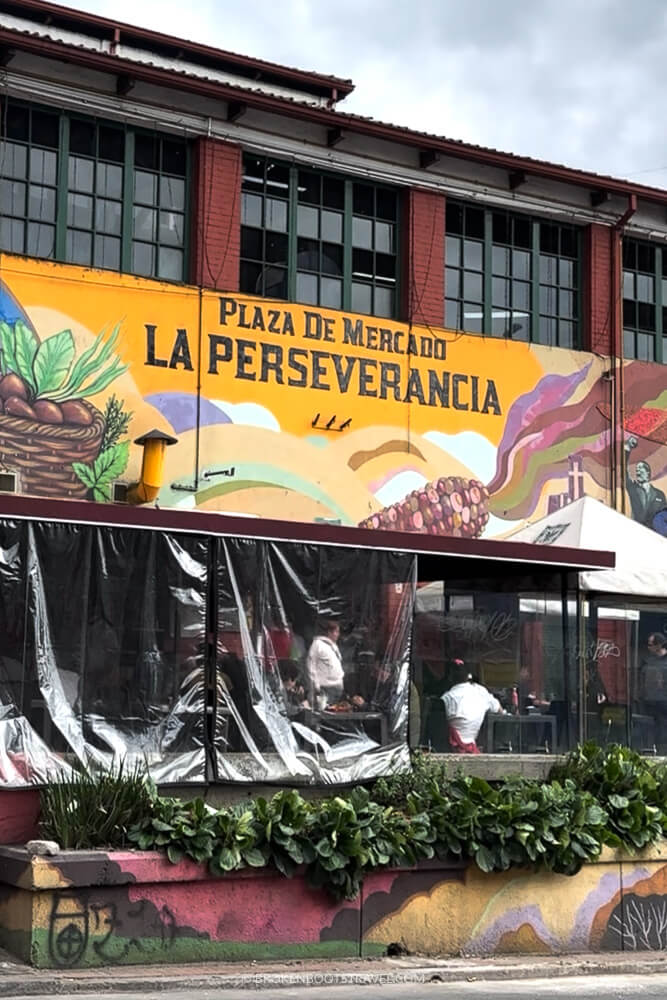 Plaza de Mercado la Perseverancia Bogota Ajiaco 