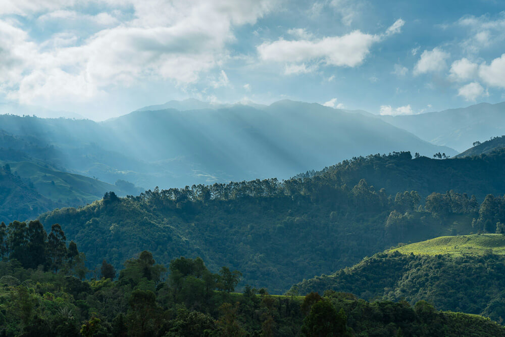 Mountains in Colombia