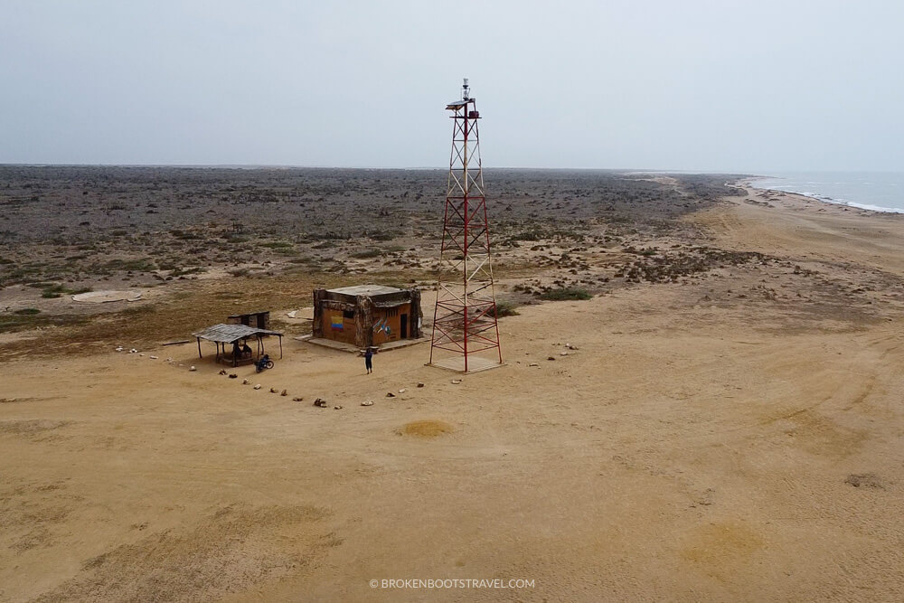 Punta Gallinas lighthouse La Guajira Colombia