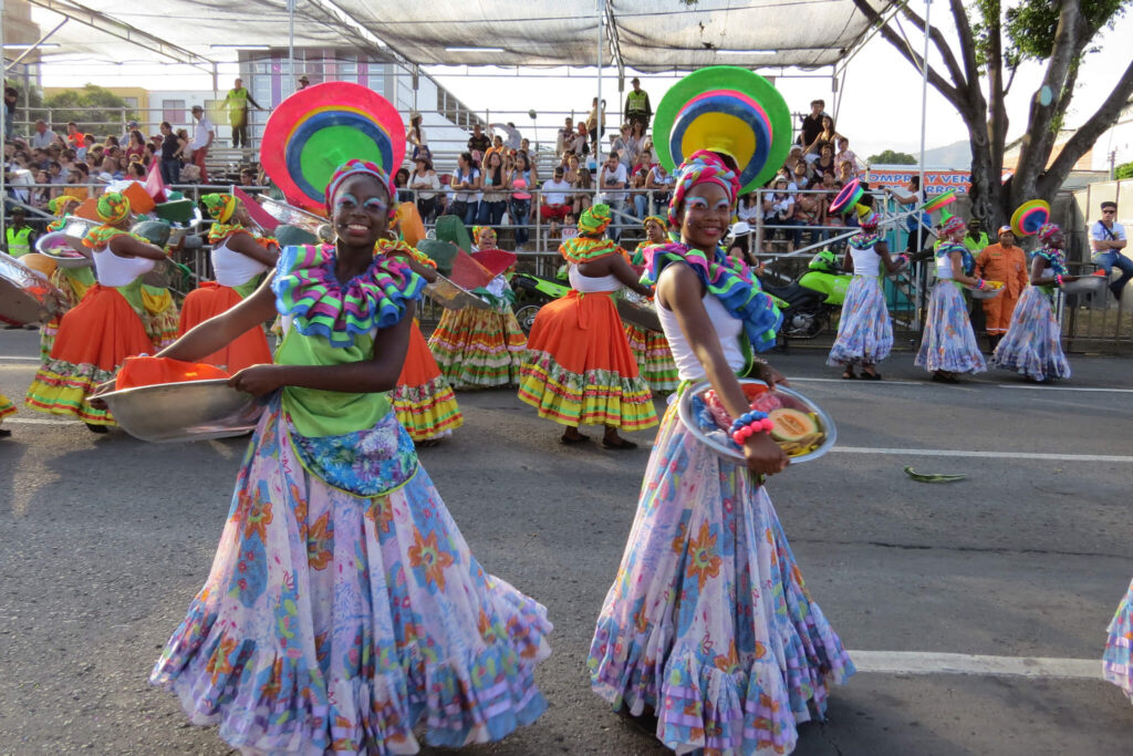 Dancers at the Feria de Cali Colombian Festival