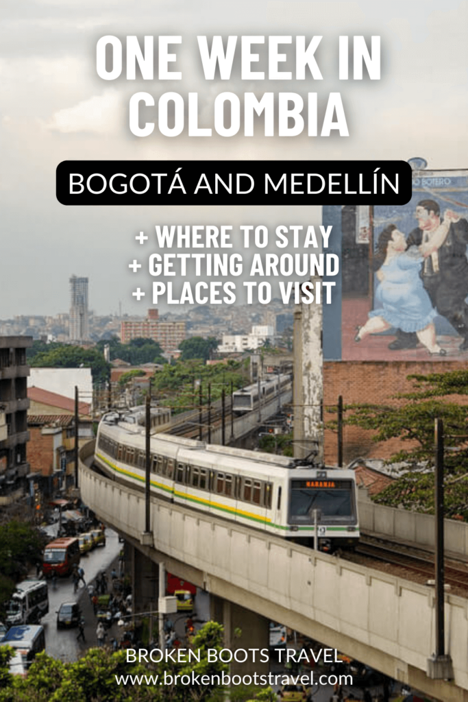 Bogota Medellin Itinerary