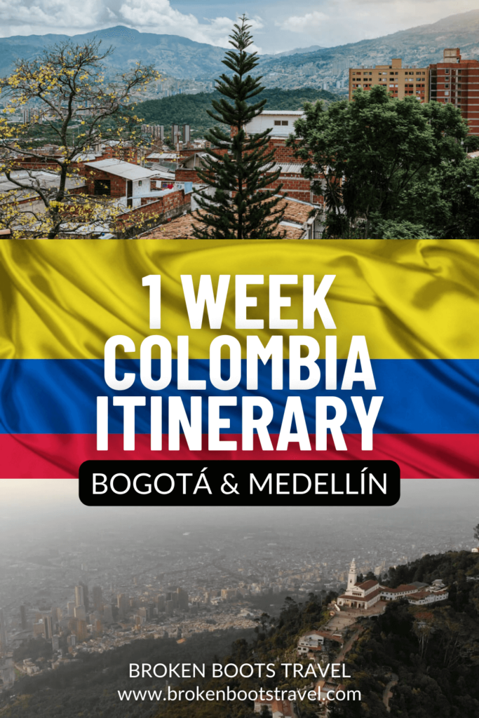 Bogota Medellin Itinerary