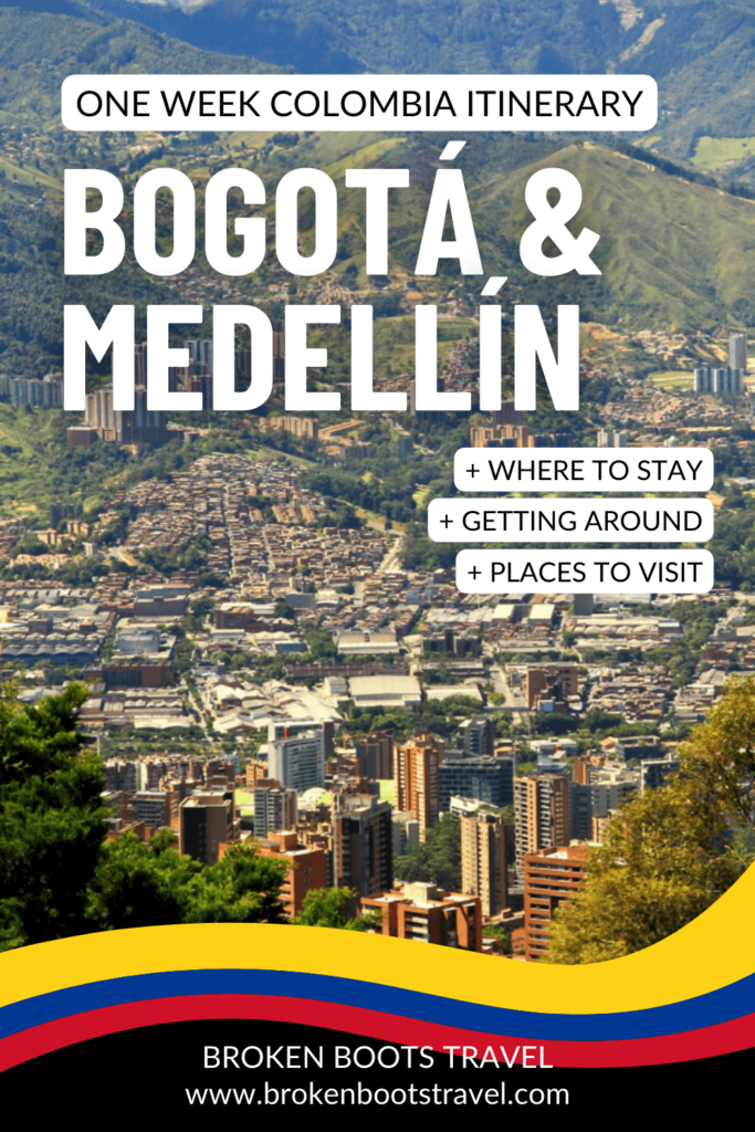 Bogota Medellin Itinerary