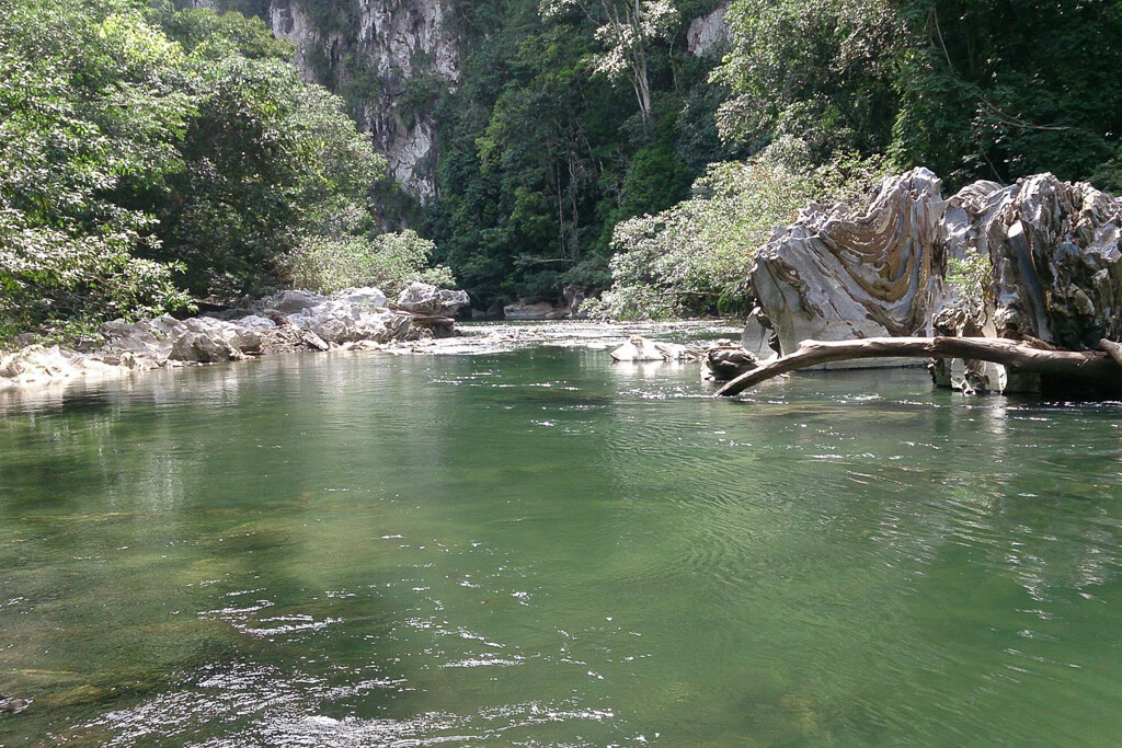 River in Rio Claro Nature Reserve, Antioquia