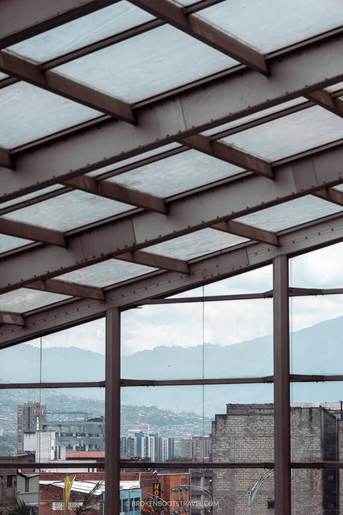 Overlooking La Candelaria best neighborhoods in Medellin