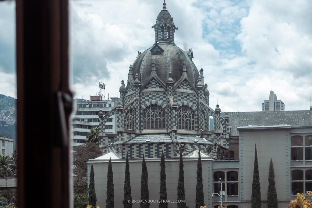 Palacio de la Cultura in downtown Medellín, Colombia