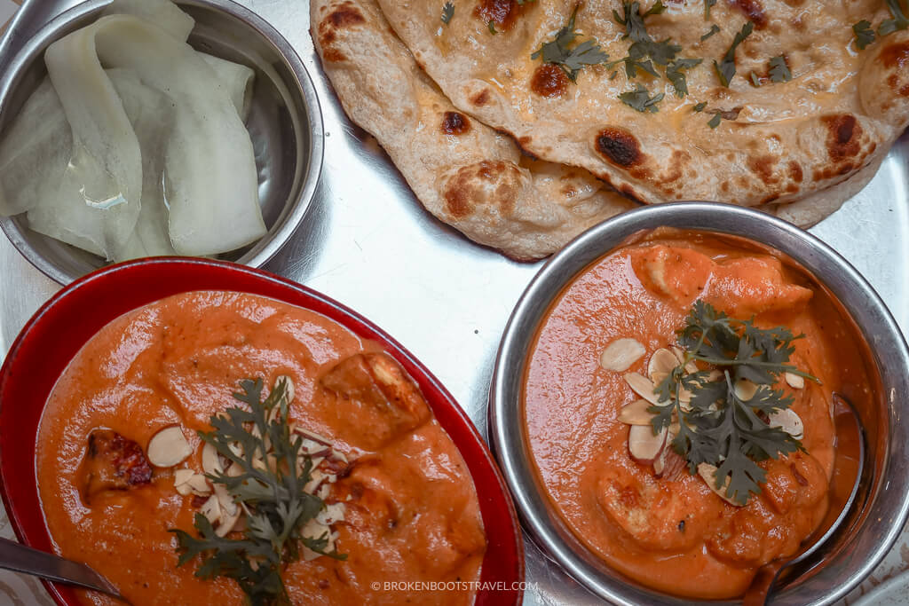 Indian food at Naan, Laureles, Medellín, Colombia