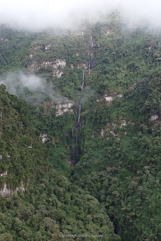 La Cascada la Chorrera, Choachí, Cundinamarca