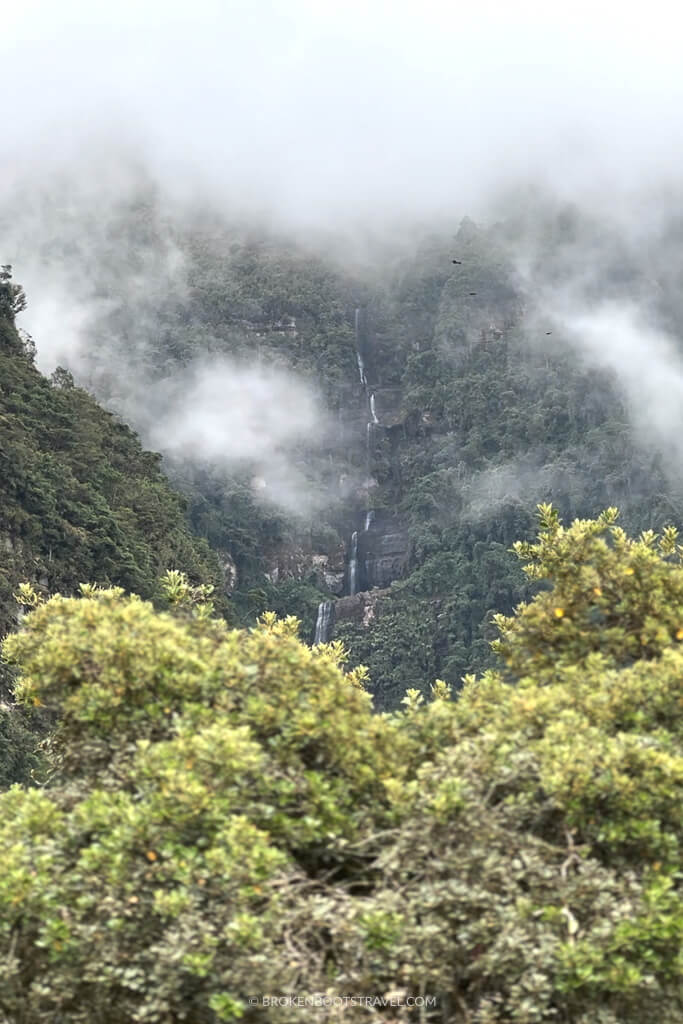 La Cascada la Chorrera, Choachí, Cundinamarca