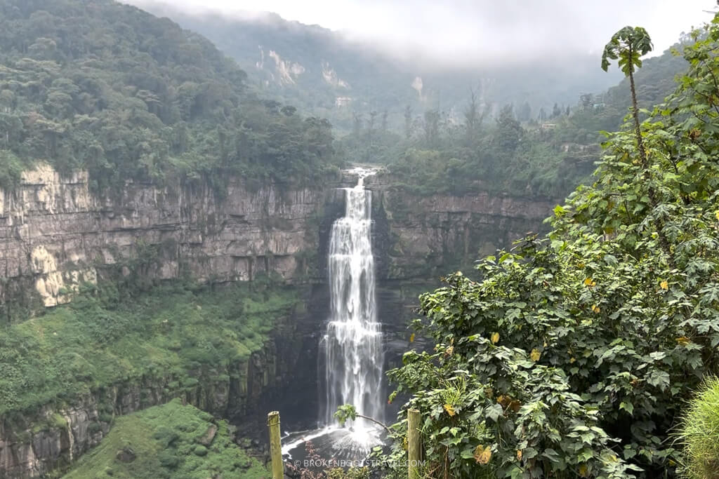 Overlooking Salto Tequendama